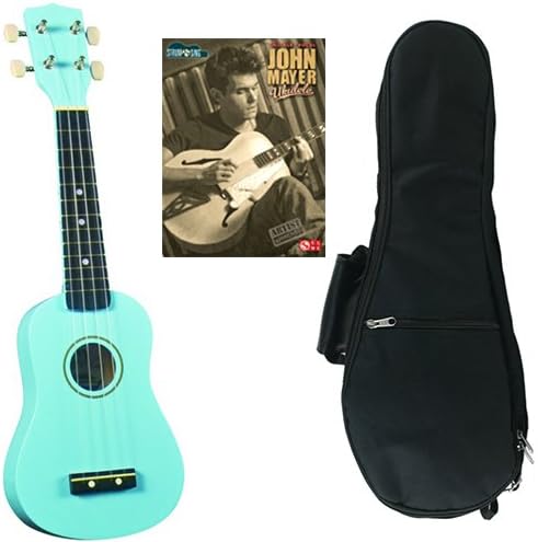 John Mayer Ukulele Pack - Includes Baby Blue Soprano Ukulele w/John Mayer – Strum & Sing Ukulele Book