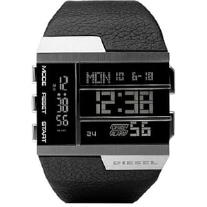 Diesel Digital Black Dial Men's Watch #DZ7190 (Watch) 