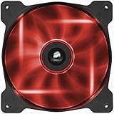 Corsair Air Series AF140 LED Quiet Edition High Airflow Fan - Red (CO-9050017-RLED)