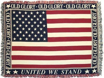 Old Glory Throw