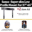 Sanus LL11-B1 Super-slim Low Profile Mount For Sony LED TV'S Extends .55 Inches From Wall For Sony 40XBR6, 46W3000, 40V4150, 46W3000, 37L4000, 46XBR8, 46XBR4, 52V4100, 46XBR8, 37XBR6, KDL-40S4100, 32L4000, KDL40XBR5, 42V410 + Free LCD Screen Cleaner Sanus LL11-B1 Super-slim Low Profile Mount For Sony LED TV'S Extends .55 Inches From Wall For Sony 40XBR6, 46W3000, 40V4150, 46W3000, 37L4000, 46XBR8, 46XBR4, 52V4100, 46XBR8, 37XBR6, KDL-40S4100, 32L4000, KDL40XBR5, 42V410 + Free LCD Screen Cleaner
