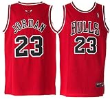 NBA Chicago Bulls RED Jersey, Michael Jordan