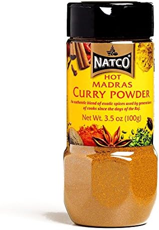 Natco Hot Madras Curry Powder (2 Items Per Order)