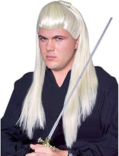 Blonde Samurai Warrior Costume Wig