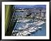 Overhead of Yachts at Port Moselle Marina, Noumea, New Caledonia Framed Art Poster Print by Holger Leue, 49x39