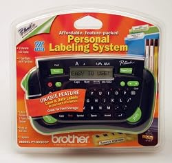 Brother P-touch Electronic Labeling System, Royal Blue (PT80SCCP)