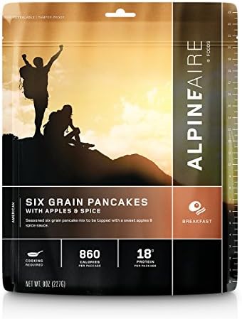 Six Grn Pancakes W/appls And Spice