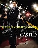 CASTLE TV SHOW CAST SIGNED AUTOGRAPHED 8x10 PHOTO RP NATHAN FILLION AND STANA KATIC