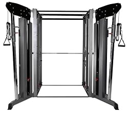 BodyCraft Jones Cable Crossover Attachment with Twin 200-Pound Weight Stacks