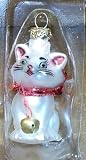 Disney Cats Blown Glass Ornament (Marie)