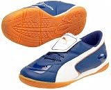 PUMA(プーマ) エシート3 IT JR パトリオットブルー/ホワイト/チーム ブロンズ 22.5 101270 06