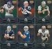 2008 Donruss Gridiron Gear Football Series 100 Card Complete Mint Basic Hand Collated Set. Loaded with Stars Including Brett Favre, Adrian Peterson, Eli Manning, Romo, Tomlinson, Young, Rivers, Roethlisberger, Palmer, Peyton Manning, Randy Moss, Tom Brady, Mcnabb, Reggie Bush, Urlacher and Many Others!