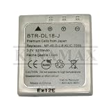 Buy 1300mAh NP-40 D-LI8 KLIC-7005 Replacement Battery for Fuji FinePix F470, F480,... by Kinamax