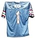 Warren Moon Autographed Custom Jersey with 'HOF 06'' Inscription