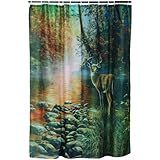 The aesthetic snow fun shower curtains cute shower curtains w60"*h72"