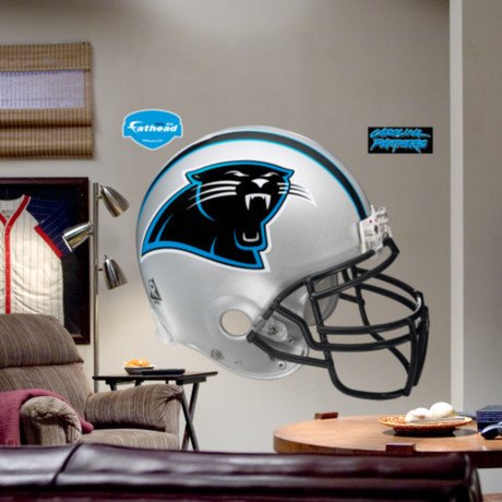 Fathead+CAROLINA+PANTHERS+HELMET