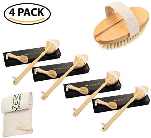 SpaVerde Dry Brushing Set - Pack of 4