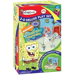 Colorforms Spongebob Squarepants 3-D Deluxe Play Set