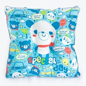 [Special Day - Panda] Chair Seat Cushion Chair Pad (15.8 by 15.8 inches) by 