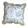 Etoille Cushion Cover, White/Blue, 45 x 45 Cm