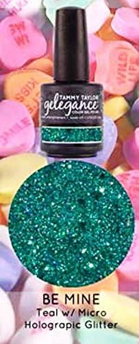 Tammy Taylor-"CANDY HEARTS" Dazzle rocks Soak off Gel (52 - Be mine)