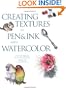 Creating Textures in Pen and Ink with Watercolor