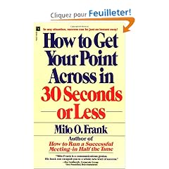 How to Get Your Point Across in 30 Seconds or Less