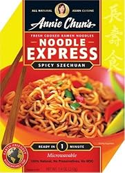 Annie Chun's Spicy Szechuan Noodle Express, 7.4-Ounce Bowls (Pack of 6)