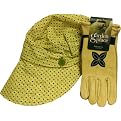 Garden Place 3-pc. Ladies Gardening Visor And Glove Set