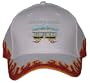 And On The 8th Day God Created HISTORY TEACHERS Orange Flame Hat / Baseball Cap