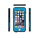 iPhone 6s Plus Waterproof Case,Maxdara [Newest] Waterproof Underwater Shockproof Snowproof Dirtpoof Protection Cover for iPhone 6s 6 Plus 5.5 Inches (Blue)