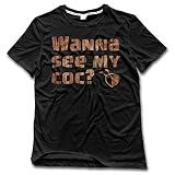 NUBIA Men's Wanna See My COC Cool Tshirt Black Size M