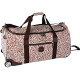 Kipling Canyon Large Wheeled Duffle- Cuby FLare (Cuby Flare)