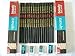 20 Apsara Beauty Dark School Wooden Pencil Hb Black + 2 Sharpener +2 Erasers Lot