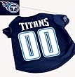 Officially Licensed by the NFL - Tennessee Titans Dog Football Jersey - Medium