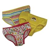 Carter's Girls 2-6x Girls 3 Pack Briefs Rainbow Print Panty