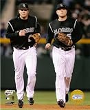 Troy Tulowitzki & Matt Holliday Rockies 2007 NLCS 8x10