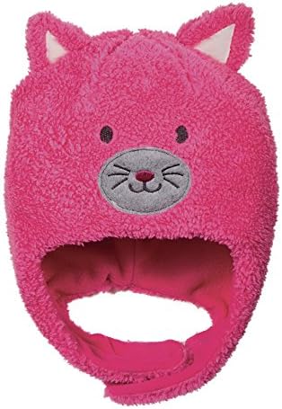 Children's Toddler Size Winter Animal Hat for Boys and Girls Fits 2T, 3T, 4T