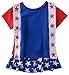 A&J Design Baby Girls' Wonder Woman Short Sleeve Romper