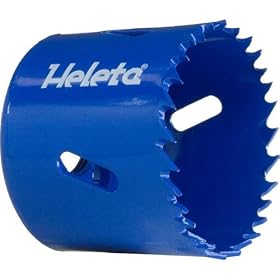 2 Bi-Metal Hole Saw (HSS-M42 Steel) - Used for Iron, Non-Ferrous Metals, Alloy Steel, Stainless... by Heleta