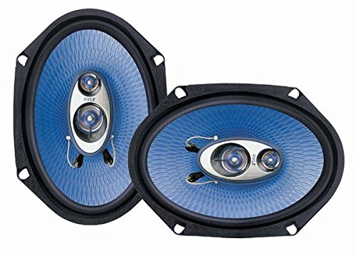 Pyle pl683bl 6 x 8-inch 360-watt 3-way speakers