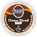 Tully's Coffee House Blend Decaf Keurig K-Cups Coffee, 72 Count