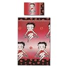 Betty Boop Red Black Duvet/Quilt Cover Bedding Set