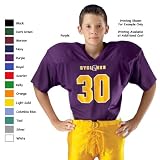 Alleson 745MB Youth Nylon Football Jerseys RO - ROYAL YXL