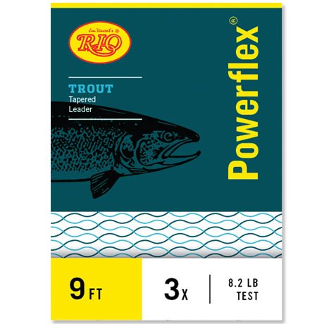 Rio Powerflex Trout 9Ft 10Lb Leader