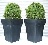Eigenschaften AE Trade  / 4er Set Zink Blumenkübel Pflanzkübel Pflanzgefäße Übertöpfe Blumentöpfe im 