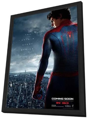 The Winning The Amazing Spider-Man (2012) 27 x 40 Movie Poster - Style B - in Delu Wood Frame
