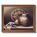 Old Native American Indian Pottery Picture Oak Framed Art Print