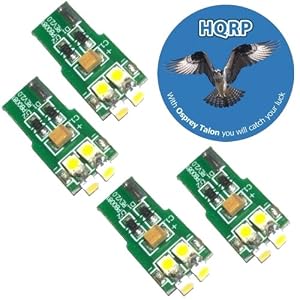 HQRP-4-Pack-T10-Wedge-Base-6-LEDs-SMD-LED-Bulb-Warm-White-for-Professional-Landscape-light-Enchanted-Garden-landscape-light-plus-HQRP-Coaster