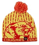 Goorin Pom Pom Beanie: Cougars-Yellow/Red